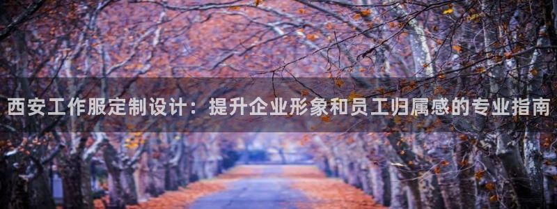 long8唯一中国官方网站|西安工作服定制设计:提升企业形象和员工归属感的专业指南
